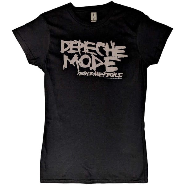 Depeche Mode Womens/Ladies People Are People T-Shirt