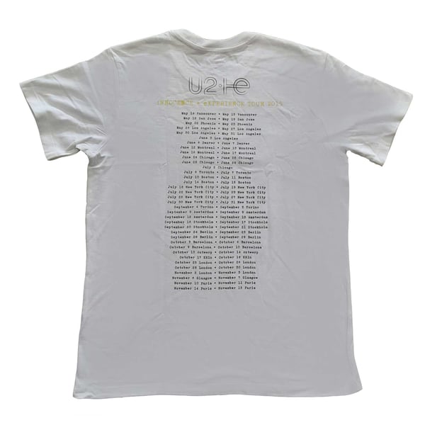 U2 Unisex Adult Live Action T-Shirt