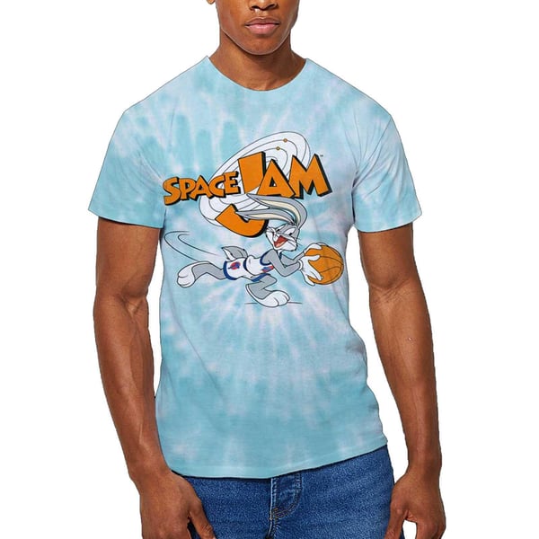 Space Jam Unisex Adult Bugs Bunny Retro T-Shirt