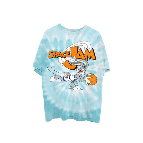 Space Jam Unisex Adult Bugs Bunny Retro T-Shirt