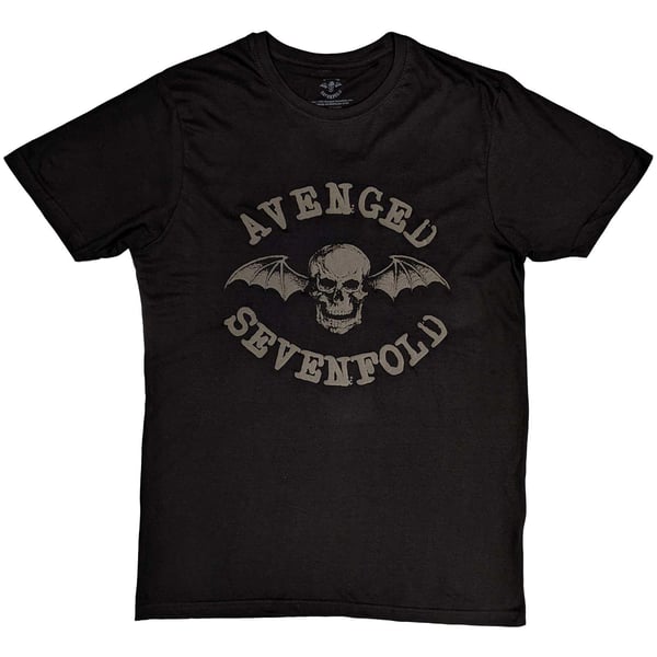 Avenged Sevenfold Unisex Adult Deathbat Hi-Build T-Shirt