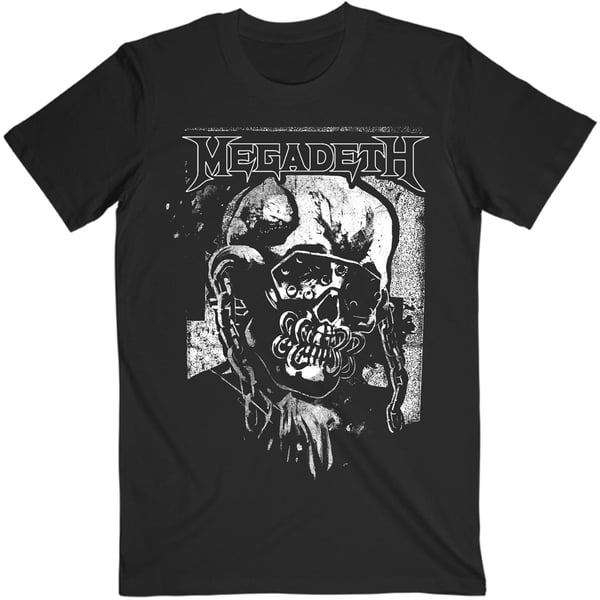 Megadeth Unisex Adult Hi-Con Vic T-Shirt