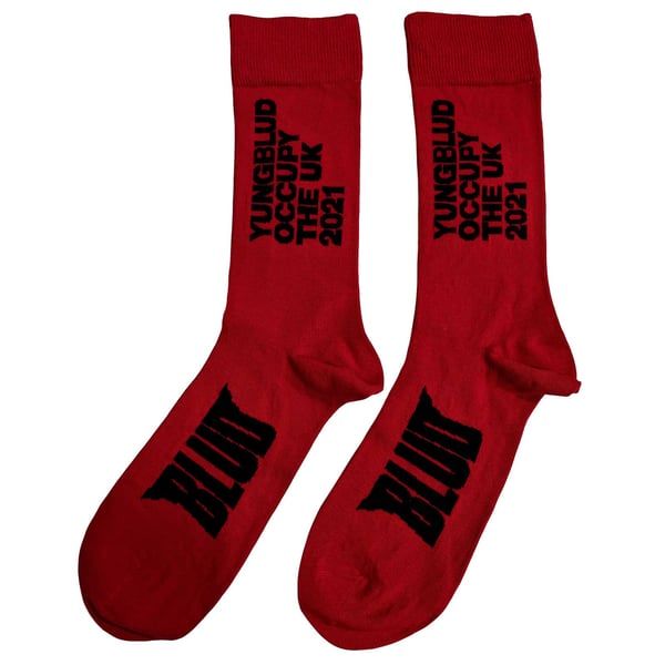 Yungblud Unisex Adult Occupy The UK Socks