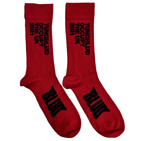 Yungblud Unisex Adult Occupy The UK Socks