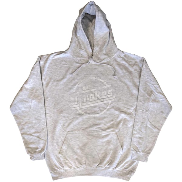 The Strokes Unisex Aikuisten Magna Mono Kulutettu Huppari The Strokes Unisex Aikuisten Magna Mono Kulutettu Huppari
