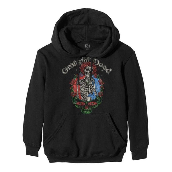 Grateful Dead Unisex Aikuisten Stealie Kukkakuviollinen Huppari Grateful Dead Unisex Aikuisten Stealie Kukkakuviollinen Huppari