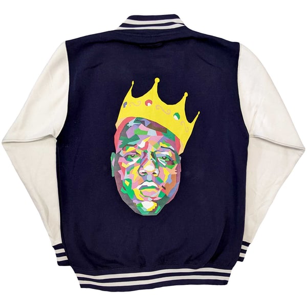Biggie Smalls Unisex Adult Crown Varsity Jacket