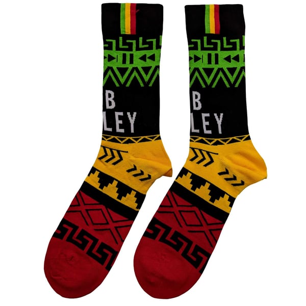Bob Marley Unisex Adult Press Play Socks