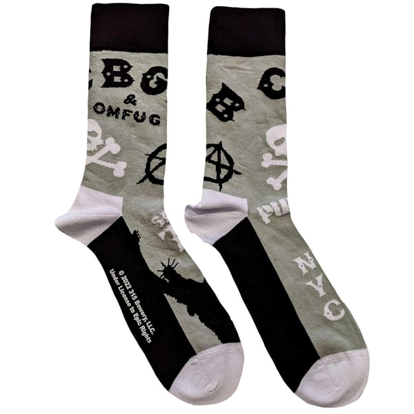 CBGB Unisex Adult Logo Socks