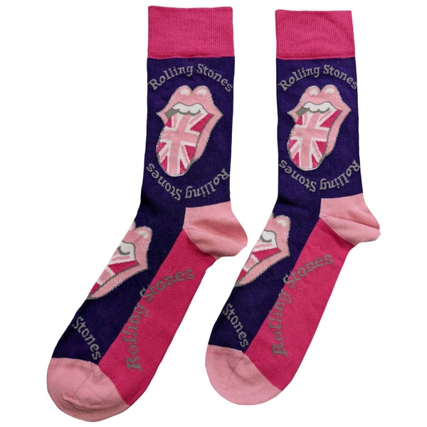 The Rolling Stones Unisex Vuxen UK Tongue Strumpor