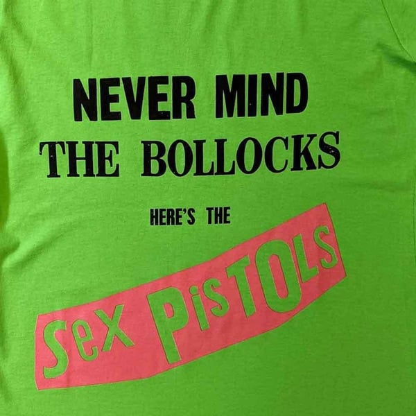 Sex Pistols Womens/Ladies Never Mind The Bollocks Original Album Cotton T-Shirt