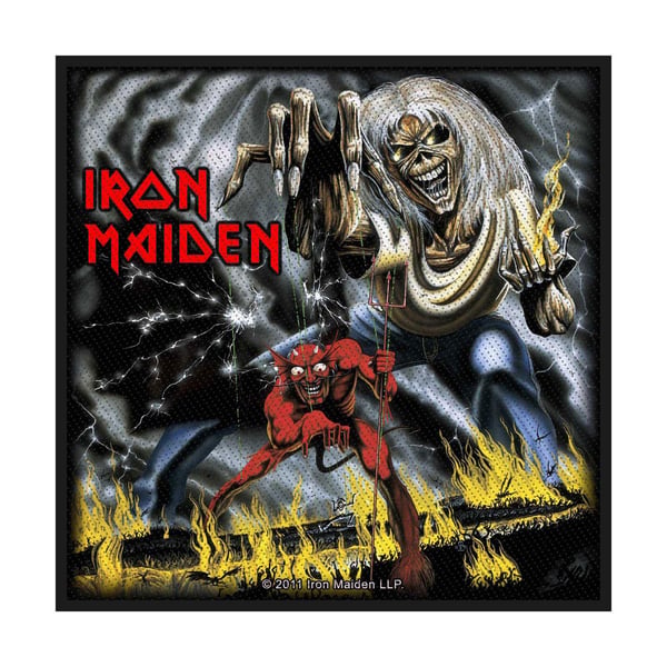 Iron Maiden Nummeret af dyret Patch