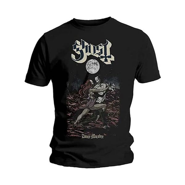 Ghost Unisex T-shirt til voksne med dans makabre dans