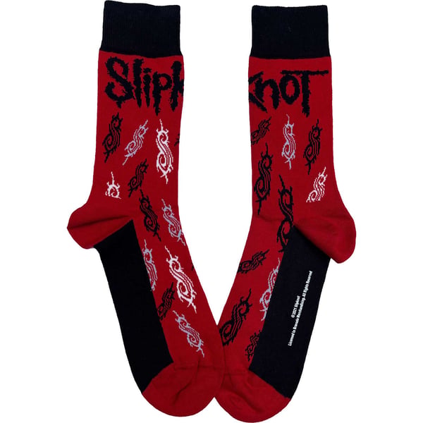 Slipknot Unisex voksen strømper med stamme-sigil