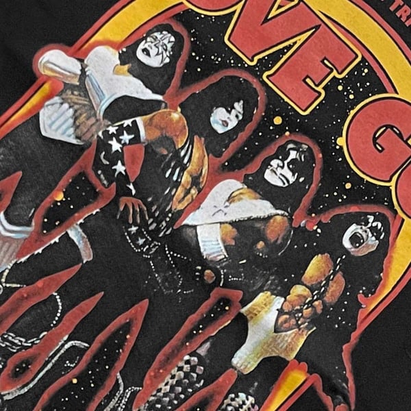 Kiss Unisex Vuxen Love Gun Stars T-shirt