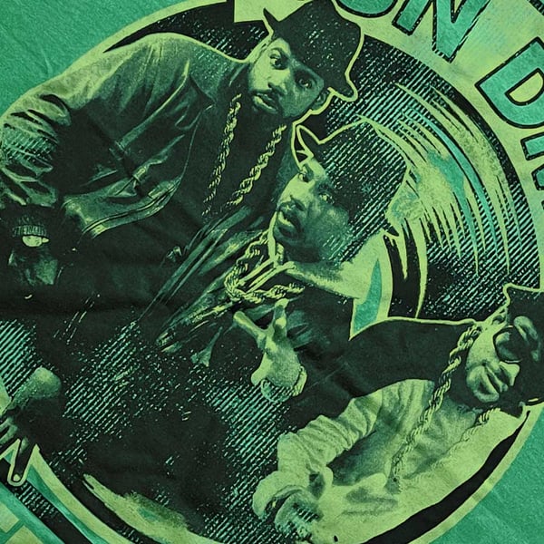 Run DMC Kvinder/damer Det er en vanskelig plade Vintage Crop Top