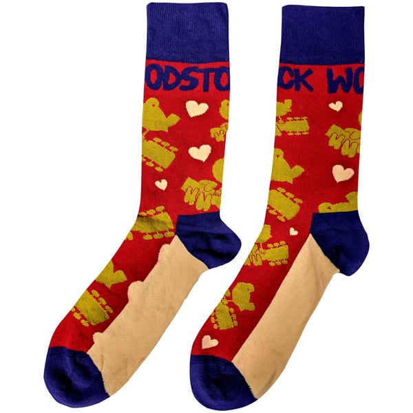 Woodstock Unisex Adult Birds & Hearts Ankle Socks