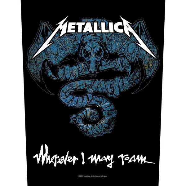 Metallica Wherever I May Roam Patch
