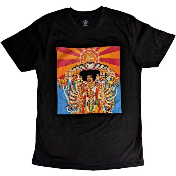 Jimi Hendrix Unisex Adult Axis Bold As Love Cotton T-Shirt