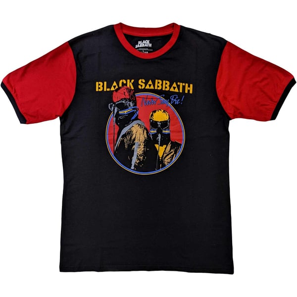 Black Sabbath Unisex Adult Never Say Die T-Shirt