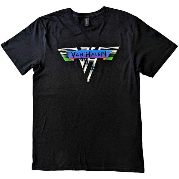 Van Halen Unisex Adult Logo Cotton T-Shirt