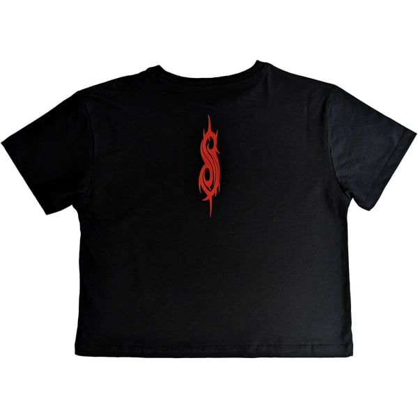 Slipknot Womens/Ladies Band Frame Crop Top