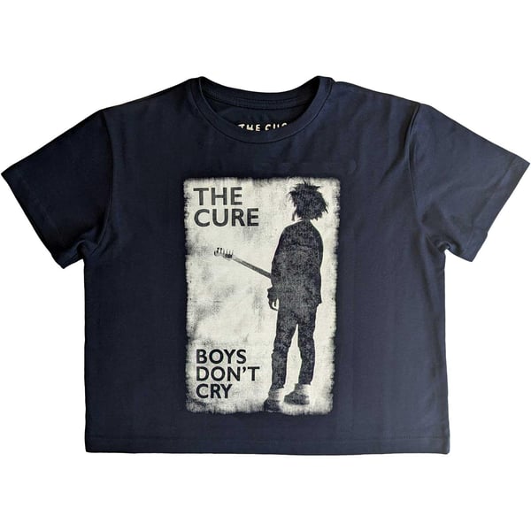 The Cure Womens/Ladies Boys Don´t Cry Crop Top