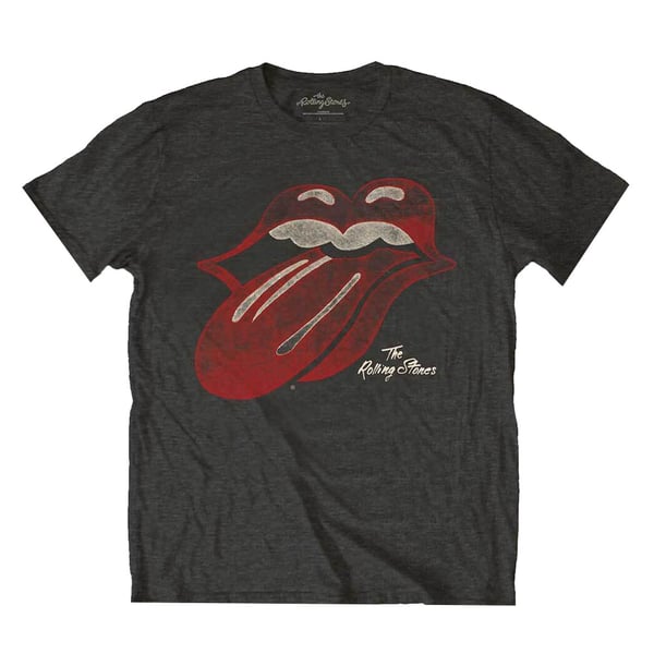 The Rolling Stones Unisex T-shirt med vintage logo til voksne