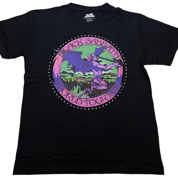 Black Sabbath Childrens/Kids Tour´78 Embellished T-Shirt