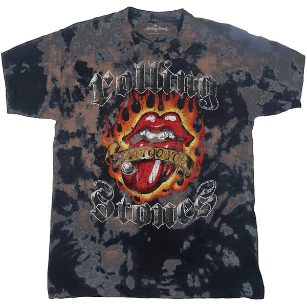The Rolling Stones Childrens/Kids Tattoo Flames T-Shirt