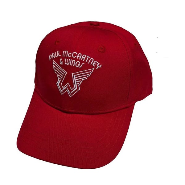 Paul McCartney Unisex Adult Wings Logo Baseball Cap