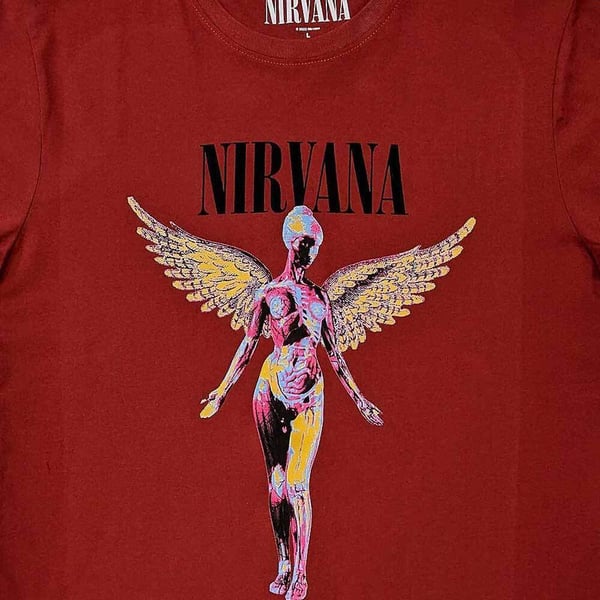 Nirvana Unisex Vuxen In Utero T-shirt