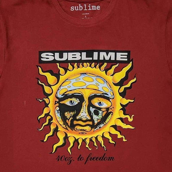 Sublime Unisex Adult Grn 40 Oz T-Shirt