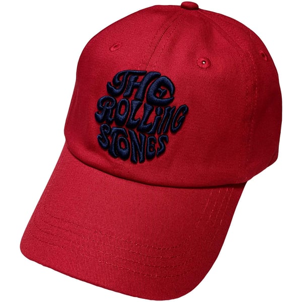 The Rolling Stones Unisex Adult 70s Vintage Logo Baseball Cap
