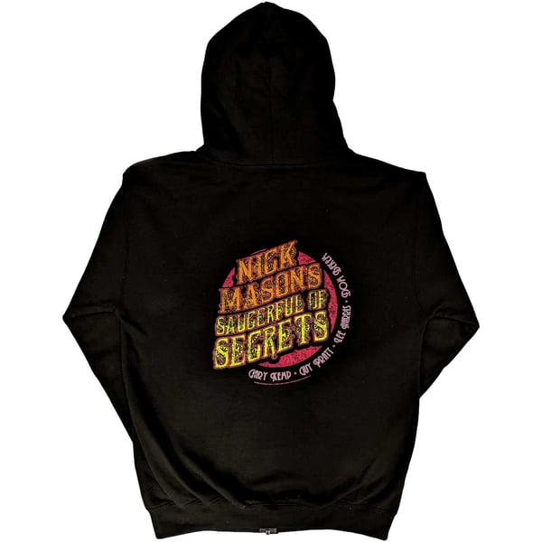 Nick Mason´s Saucerful Of Secrets Unisex Aikuisten Logo Täysvetoketjuhuppari