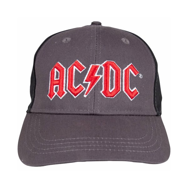 AC/DC Unisex Adult Two Tone Logo Baseball Cap