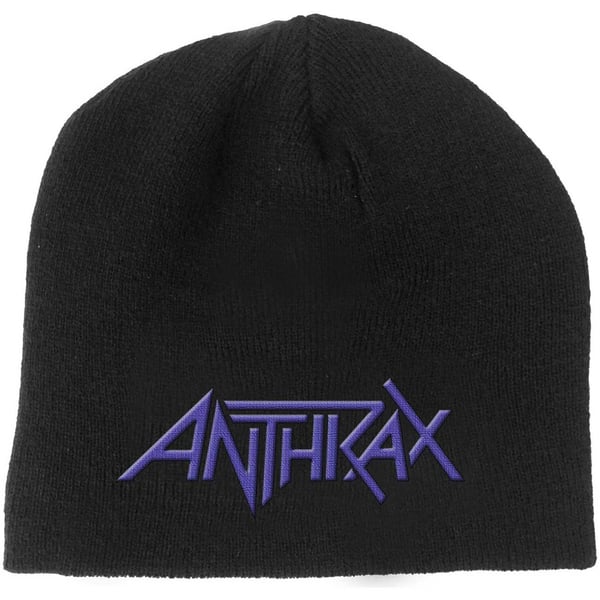 Anthrax Unisex Vuxen Logotyp Mössa Anthrax Unisex Vuxen Logotyp Mössa