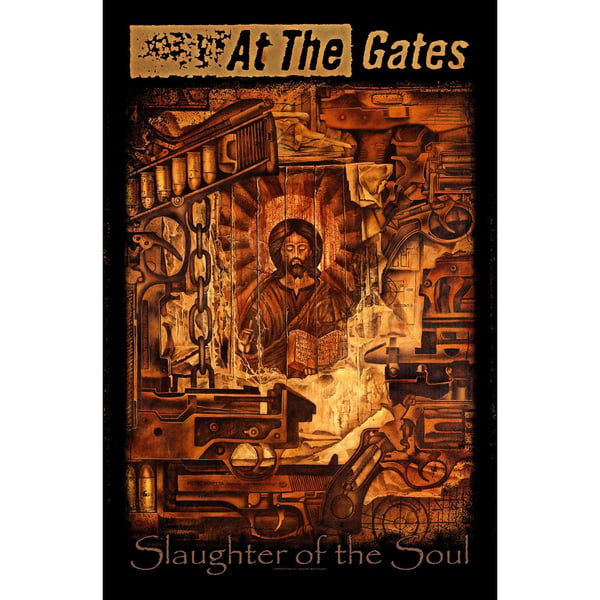 At The Gates Slaughter Of The Soul Textile Poster