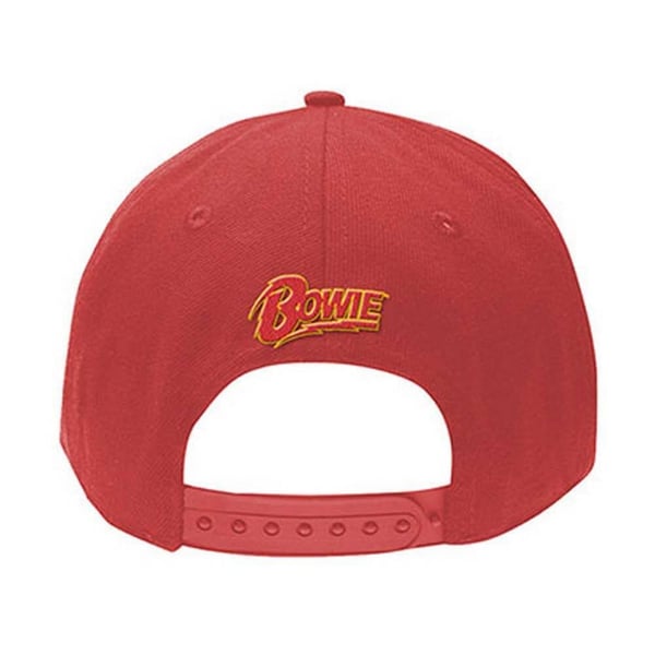 David Bowie Unisex Adult Flash Logo Baseball Cap