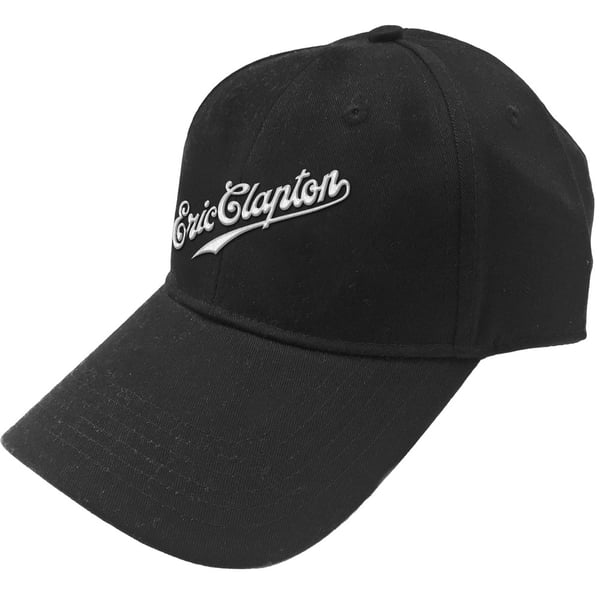 Eric Clapton Unisex Adult Script Logo Baseball Cap