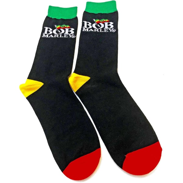 Bob Marley Unisex Adult Logo Socks