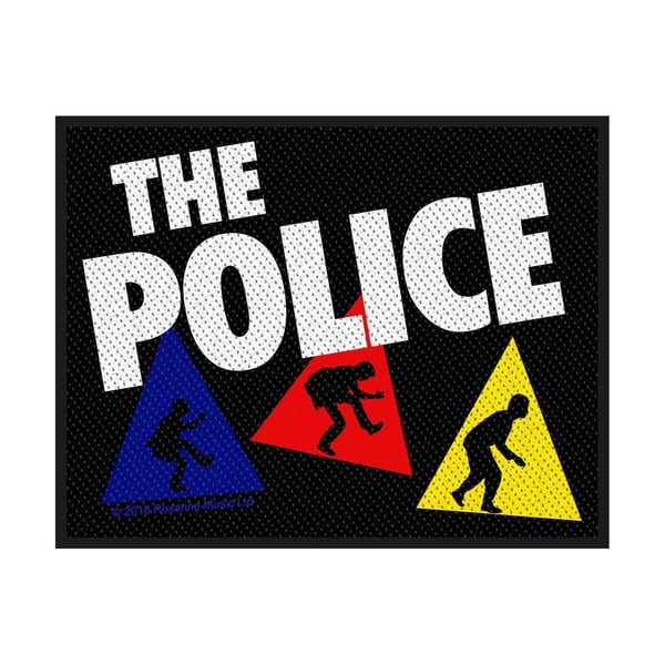 The Police Woven Triangle Patch