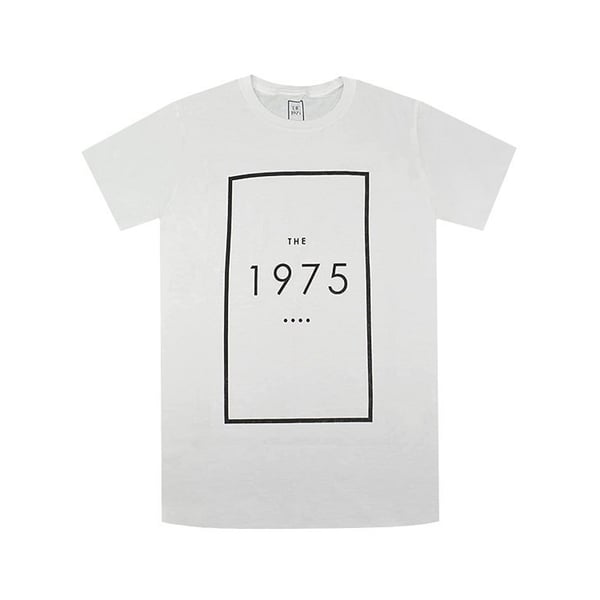 The 1975 Unisex T-shirt med originalt logo til voksne