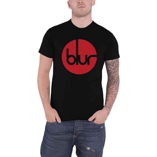 Blur Unisex Vuxen Cirkellogotyp T-shirt