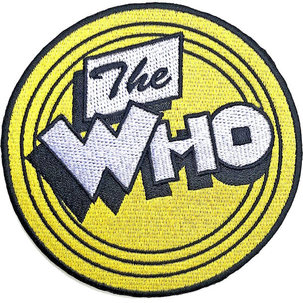 The Who Circle Iron On Patch