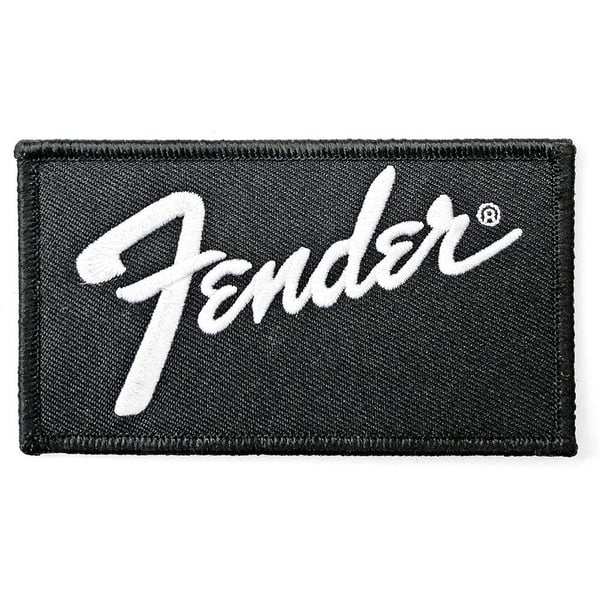 Fender Logo Standard Iron On Patch