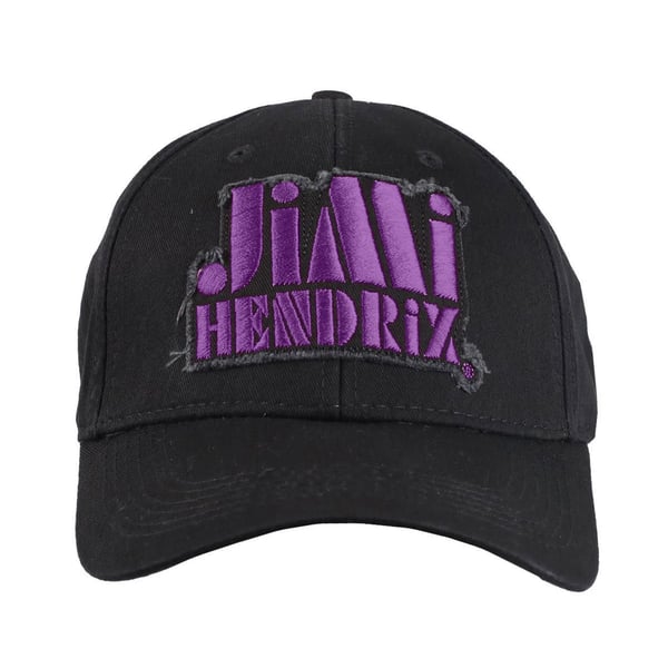 Jimi Hendrix Unisex Aikuisten Stencil Logo Lippalakki