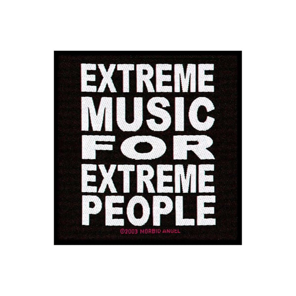 Morbid Angel Extreme Music For Extreme People Patch