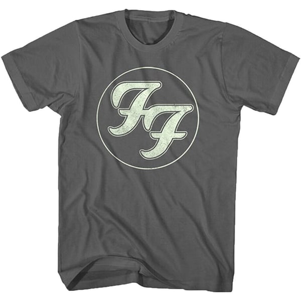 Foo Fighters Unisex Adult Logo Soft Touch T-Shirt