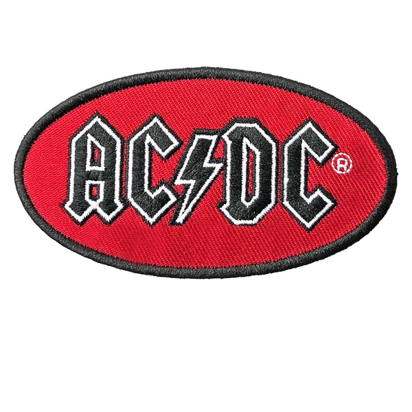 AC/DC Oval Logo Keyring